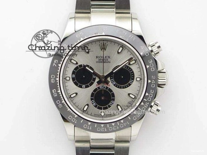 SS A2836 Dial Brown VRF Bracelet Best on SS RG 1:1 Yacht-Master 116621 Edition 0126